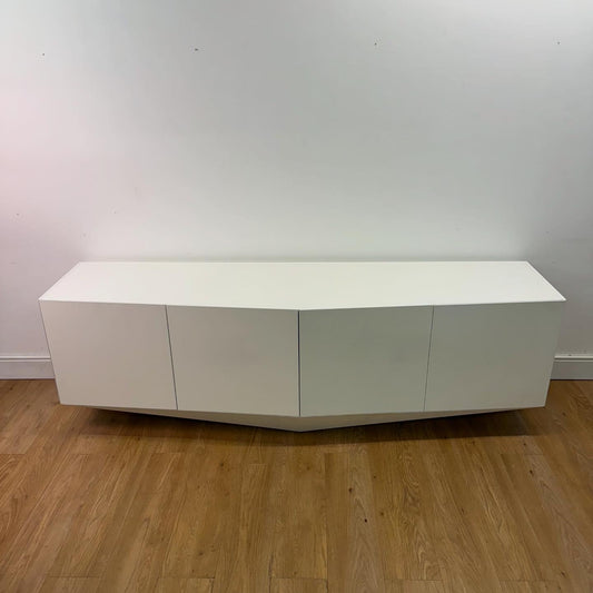 Contemporary white sideboard by Daniel Rode France