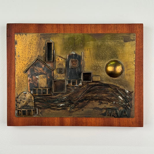 1970s village scene by Tikva