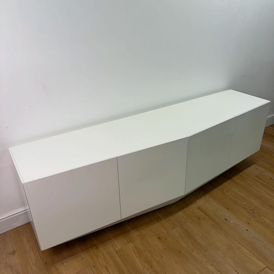 Contemporary white sideboard by Daniel Rode France