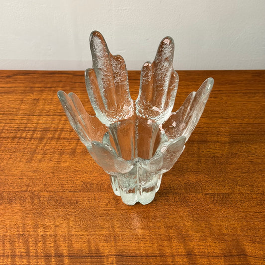 Flair vase for Ravenhead glass 1970s