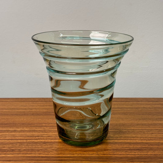 Whitefriars twin colour-way ribbon trail vase