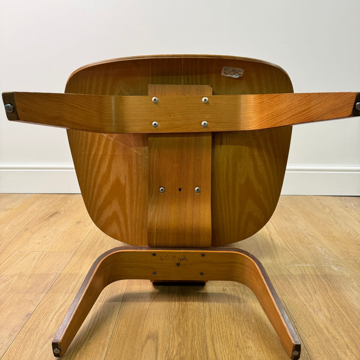 LCW chair designed by Charles Eames