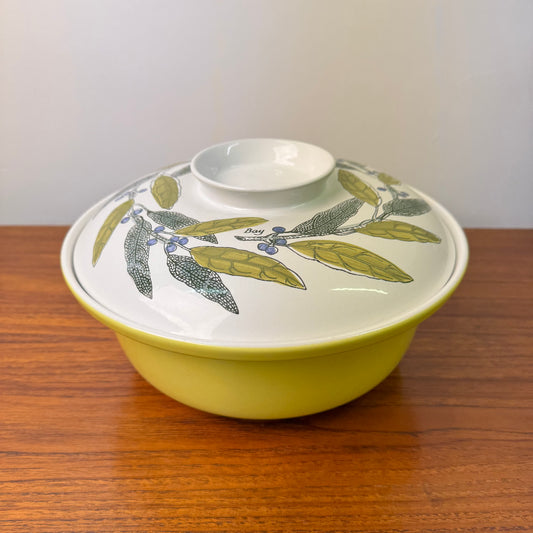 Herb garden oven dish by Poole 1963