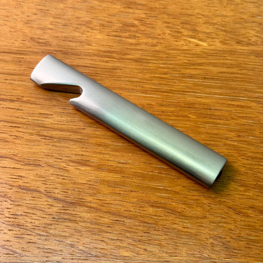 Brushed steel bottle opener by Wedgwood