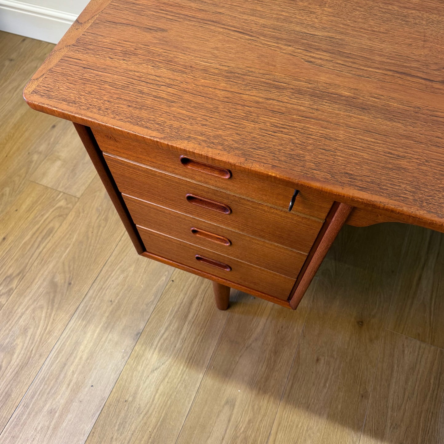1960s Danish teak desk by Svend A Madsen