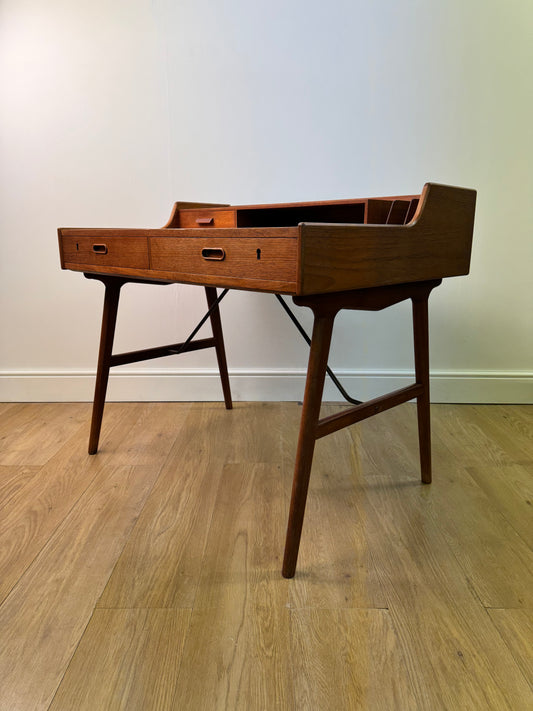 1960s Danish teak desk by Arne Wahl Iversen