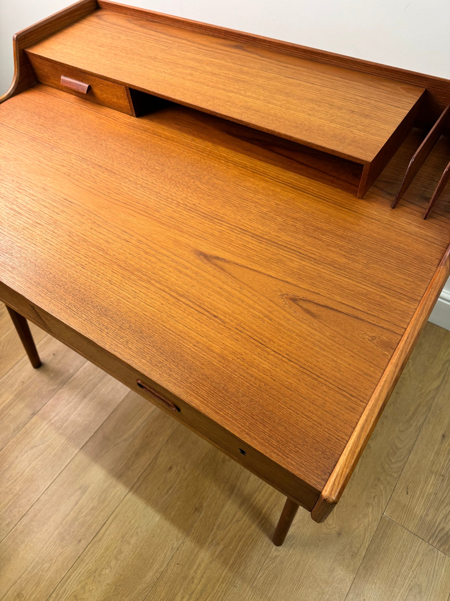 1960s Danish teak desk by Arne Wahl Iversen