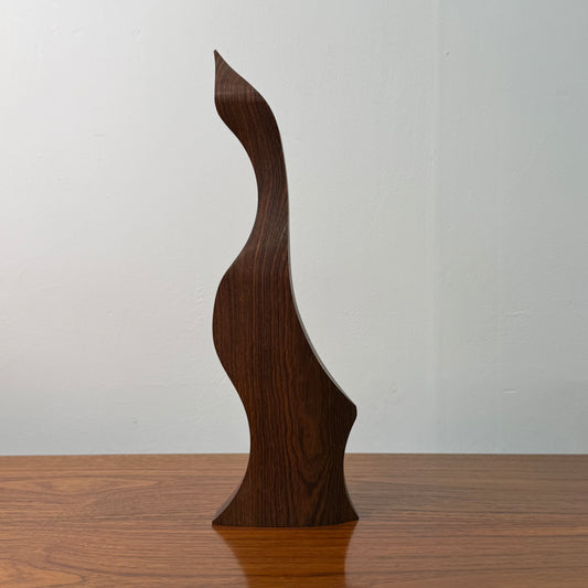 1970s Carved abstract bird sculpture