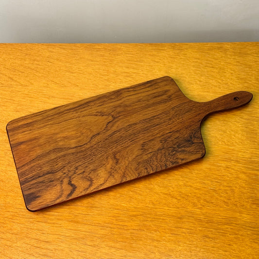 Vintage teak cheese board by RW Norway 1960s