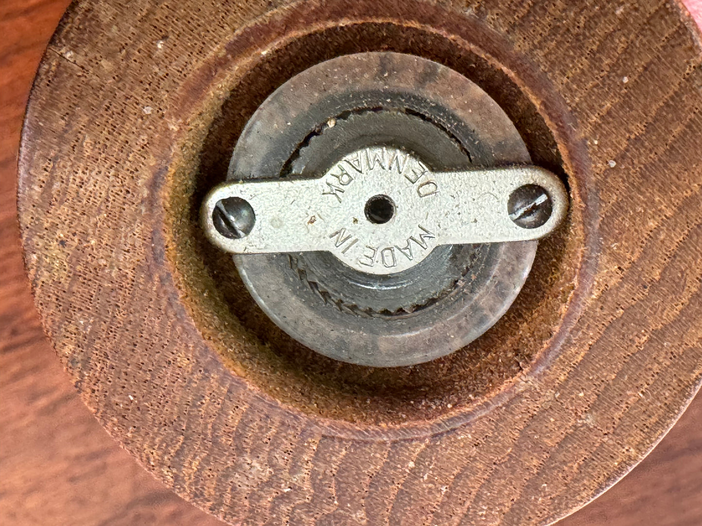 1970s Danish teak pepper grinder