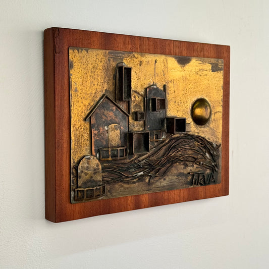 1970s village scene by Tikva