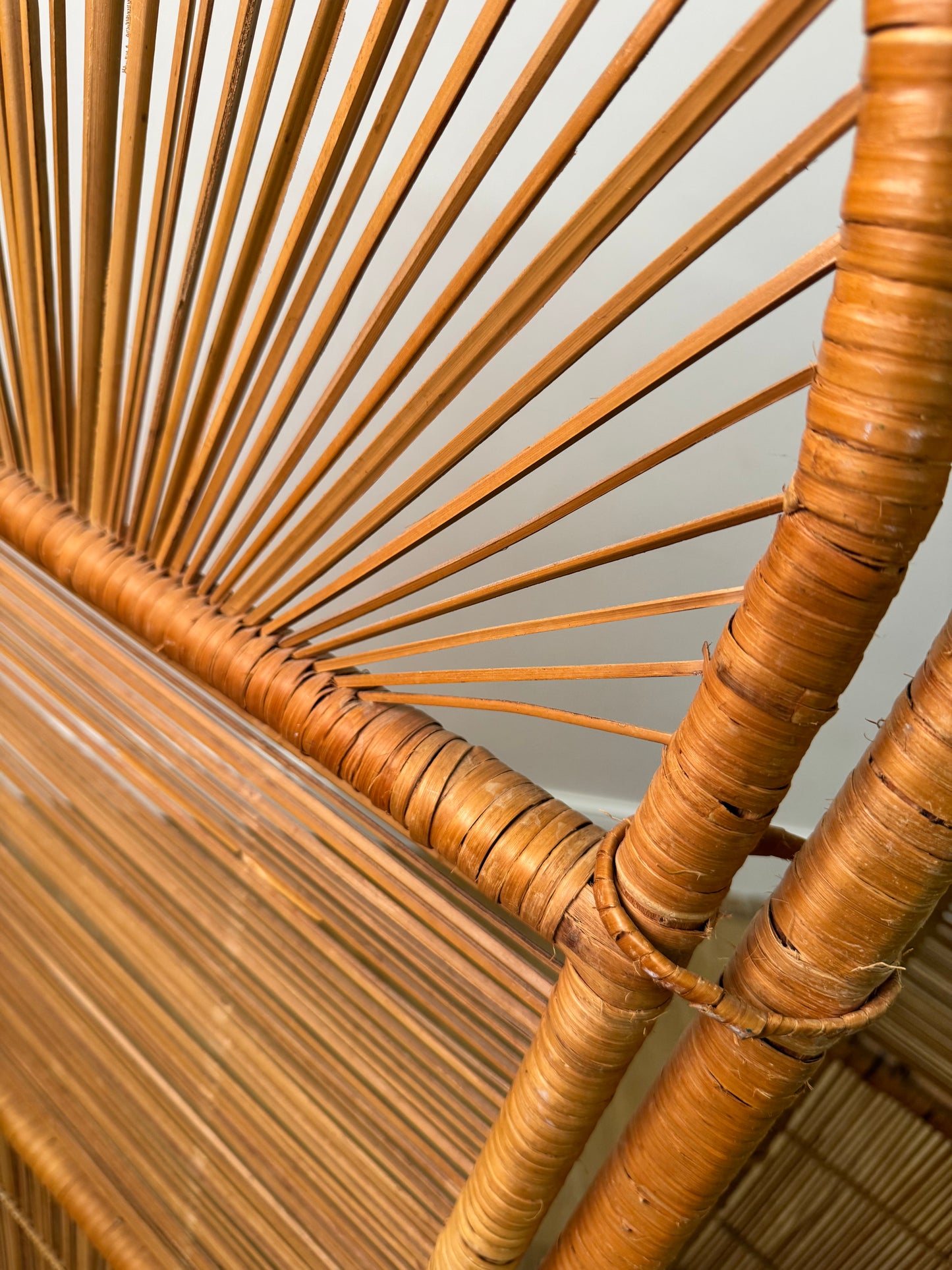 1980s bamboo screen/ room divider