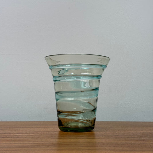 Whitefriars twin colour-way ribbon trail vase