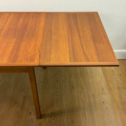1960s teak extending dining table by Nils Jonsson