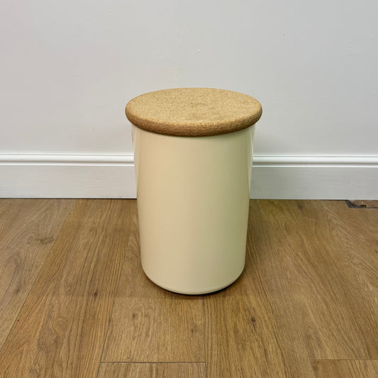 1970s laundry bin stool by Crayonne
