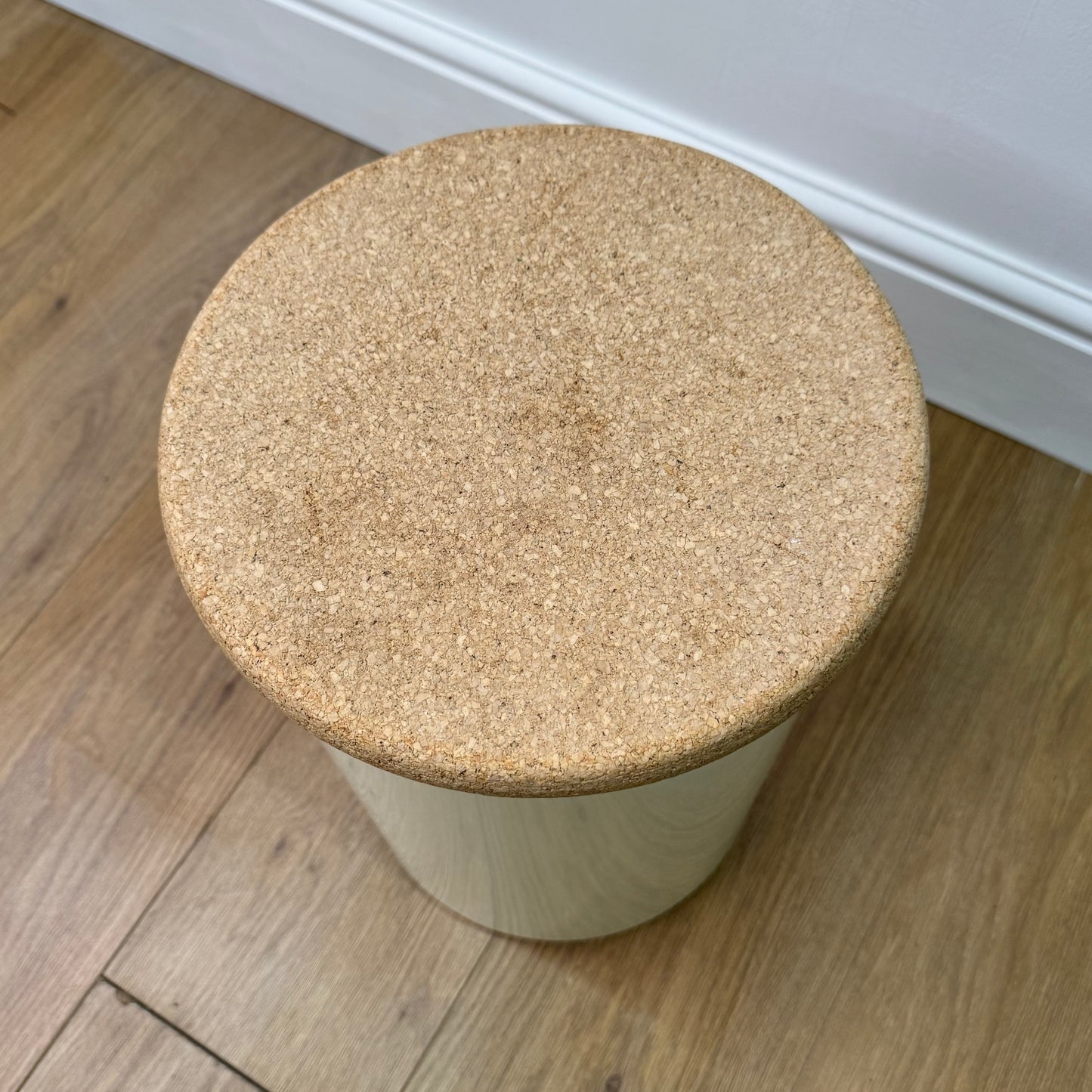 1970s laundry bin stool by Crayonne