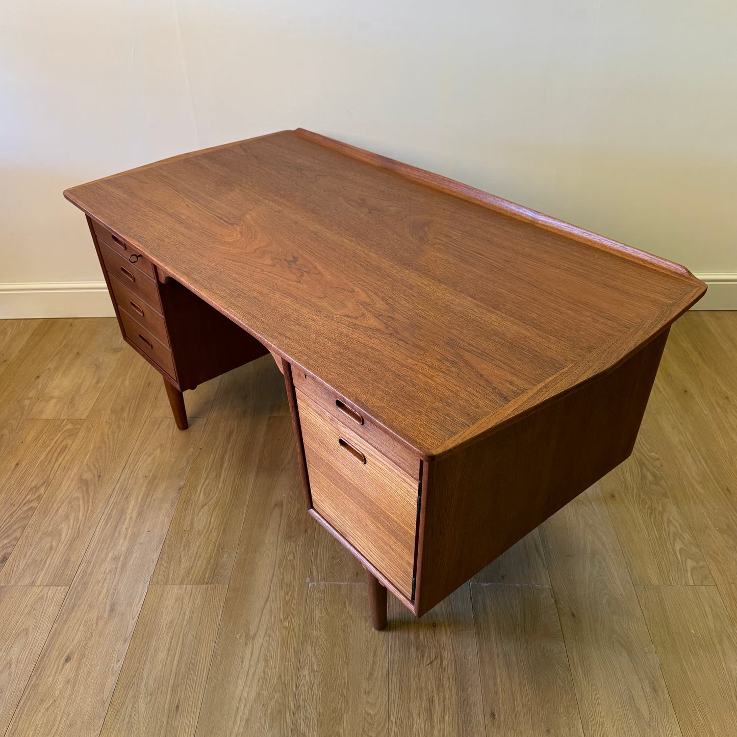 1960s Danish teak desk by Svend A Madsen