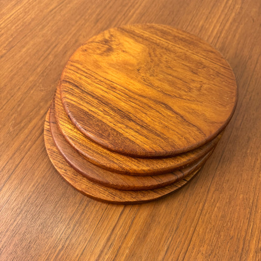1970s teak place mats