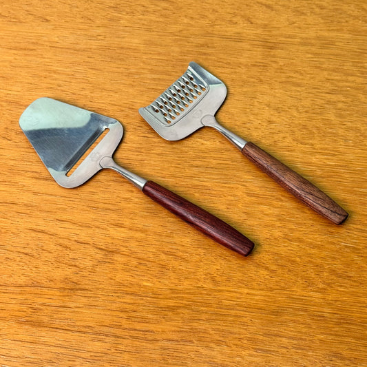 Pair of vintage cheese slicers by Boska Holland 1960s
