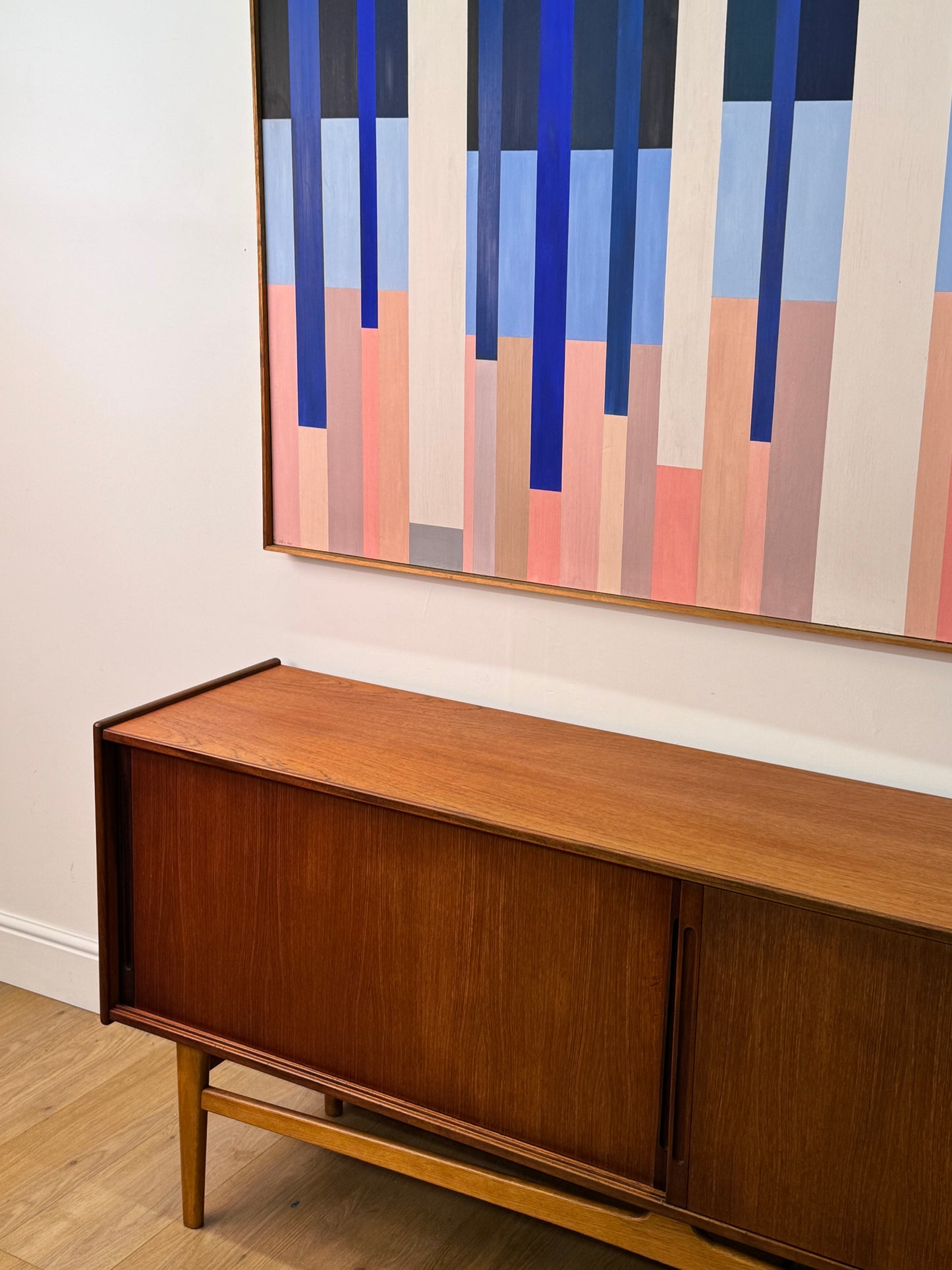 Large abstract composition by John Lee