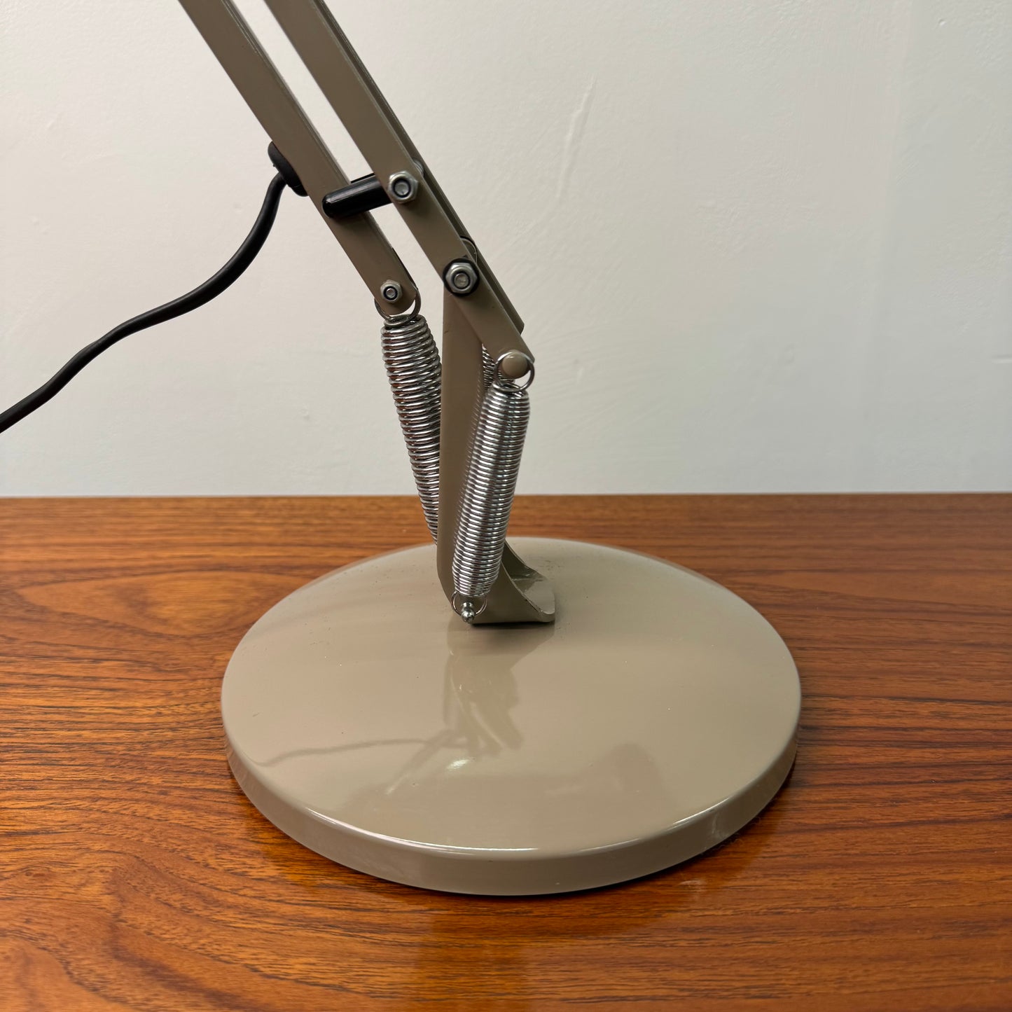1970s putty anglepoise lamp by Herbert Terry
