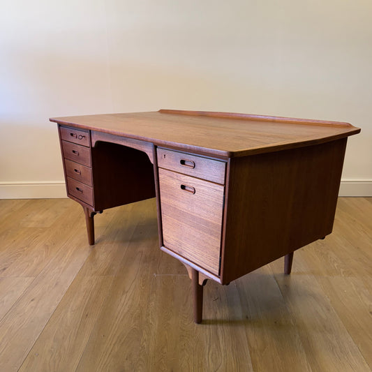 1960s Danish teak desk by Svend A Madsen