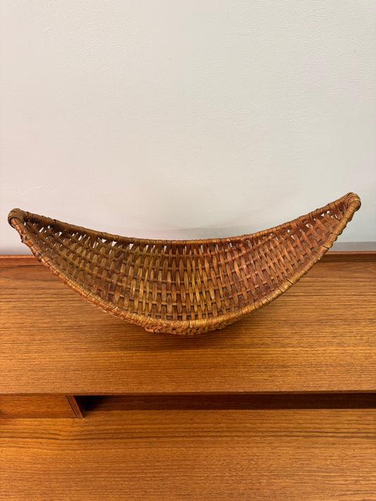 1960s wicker basket