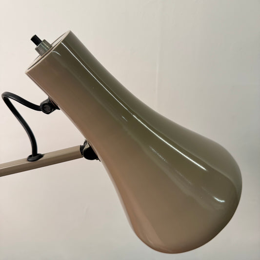 1970s putty anglepoise lamp by Herbert Terry