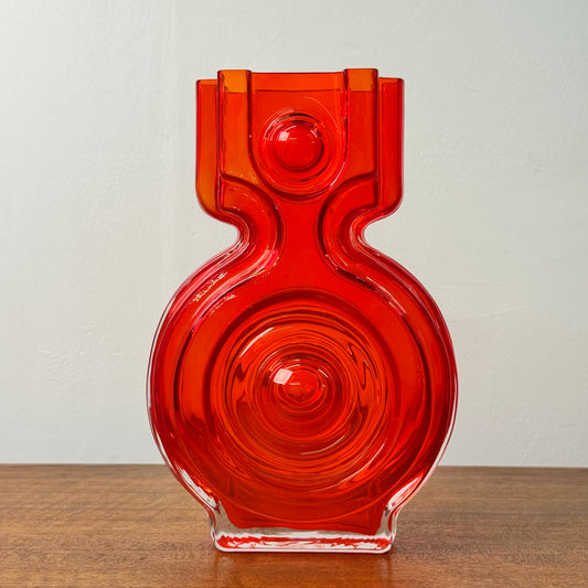 1960s Glass vase by Helena Tynell Finland