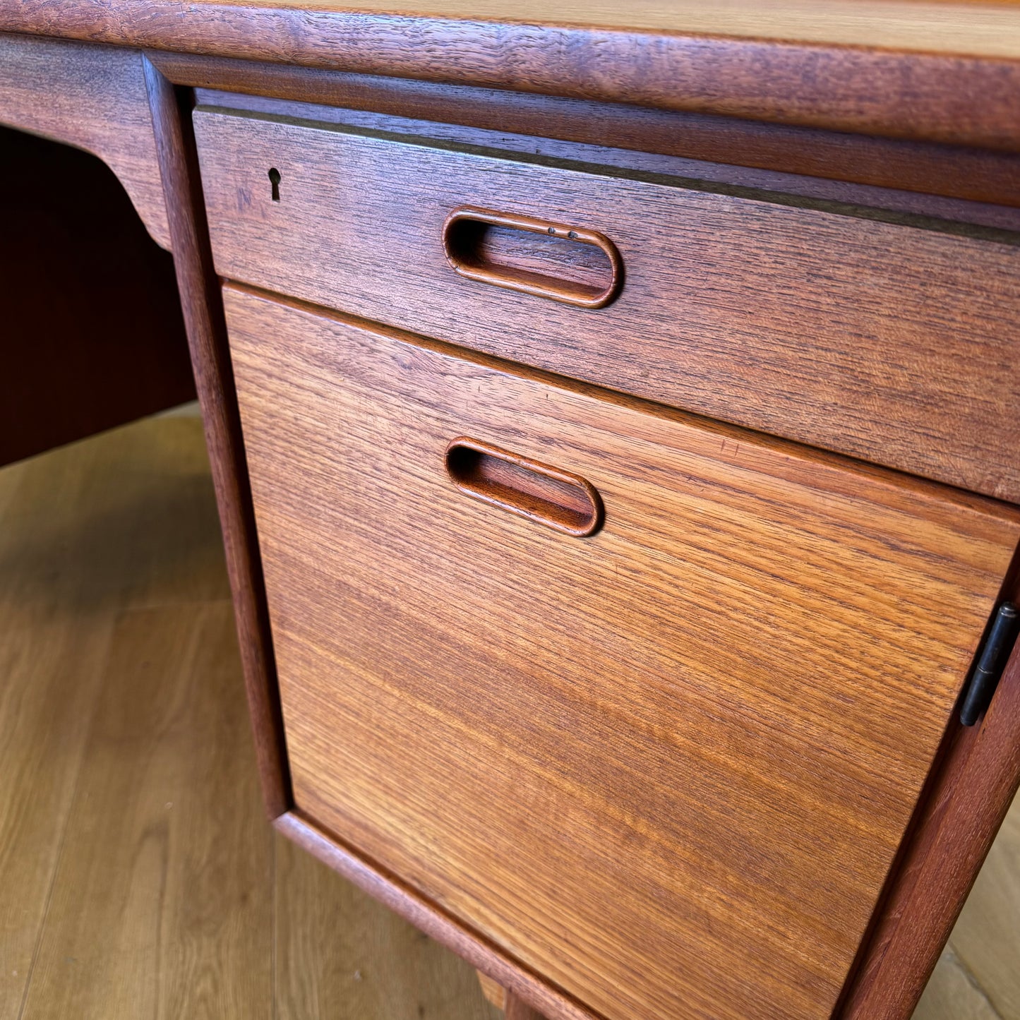 1960s Danish teak desk by Svend A Madsen