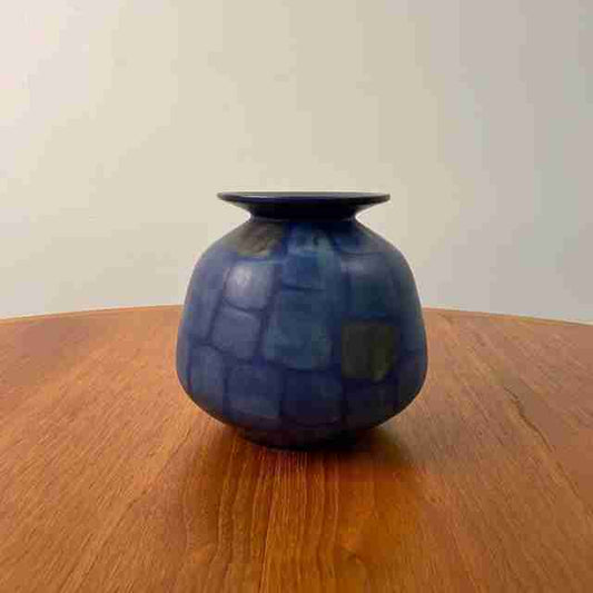 1960s West German Blue toned vase