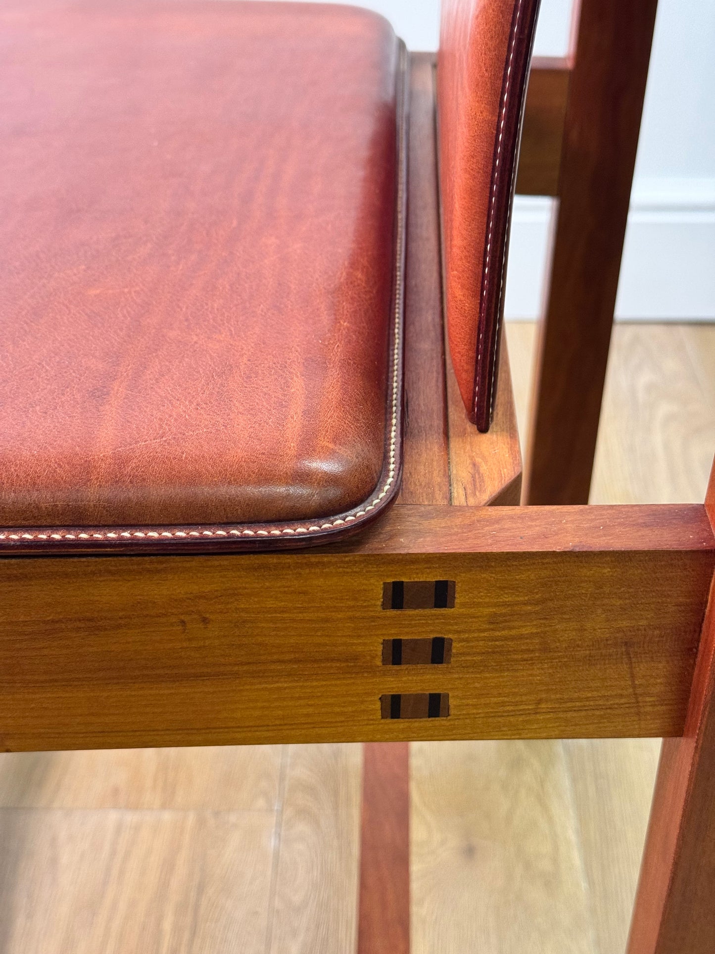 Contemporary Arts and Crafts high back chair