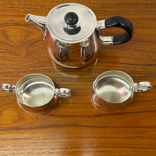 Pride tea set by David Mellor 1950s