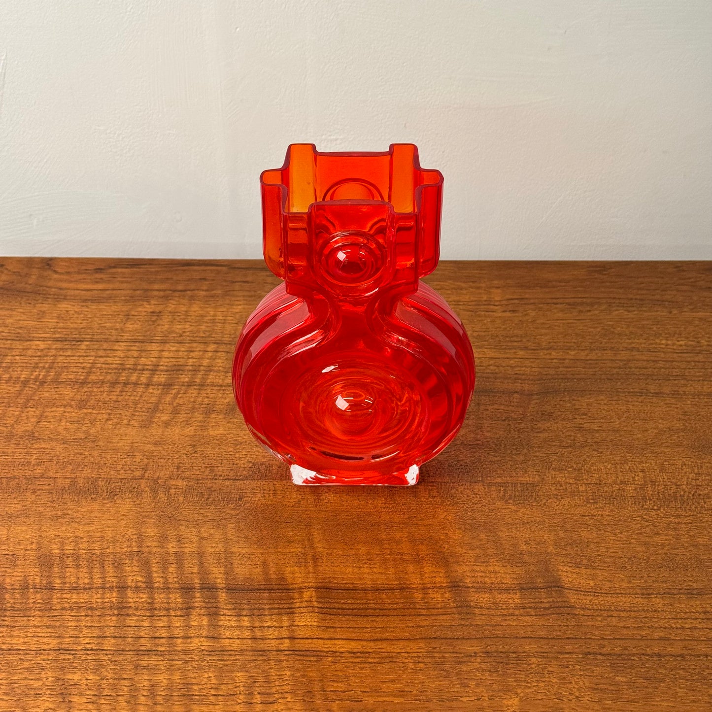 1960s Glass vase by Helena Tynell Finland