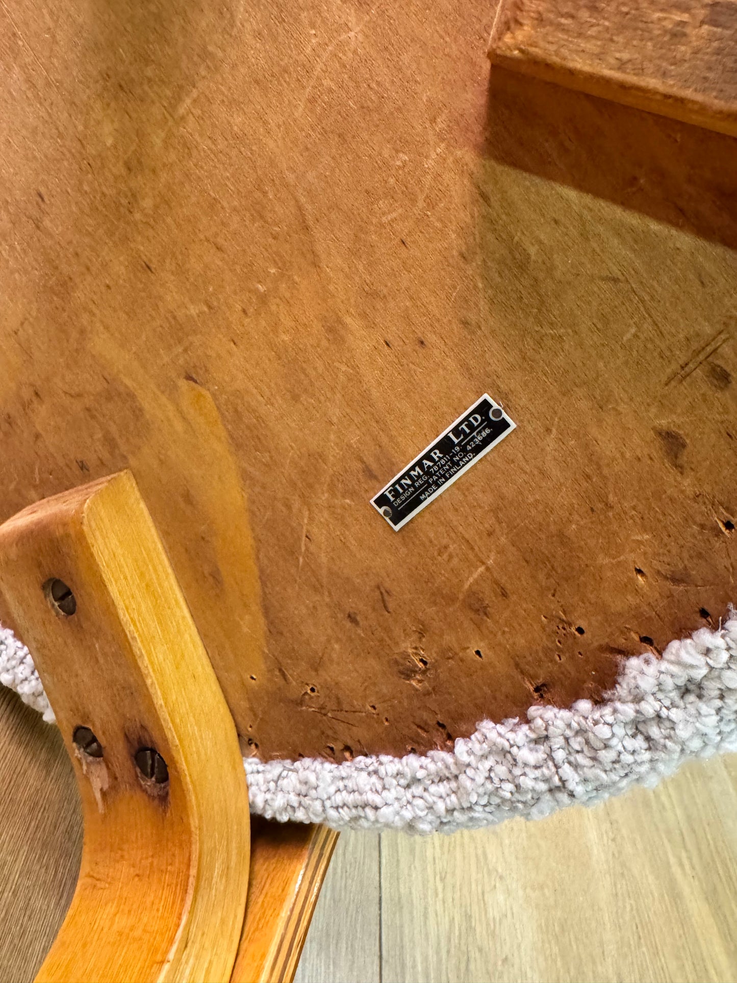 Alvar Aalto model 66 chair for Finmar 1930s