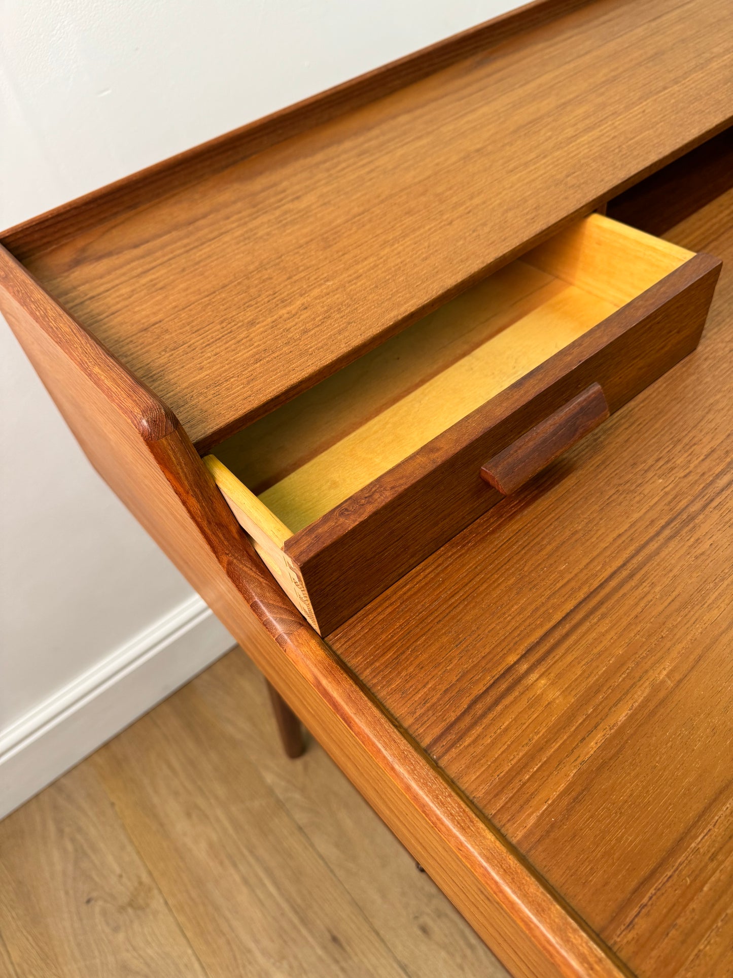 1960s Danish teak desk by Arne Wahl Iversen