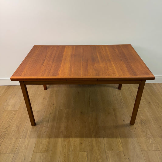 1960s teak extending dining table by Nils Jonsson
