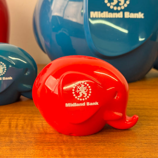 1970s Midland bank elephant family