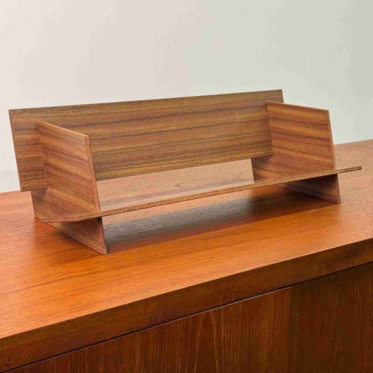 1970s plastic laminate book trough