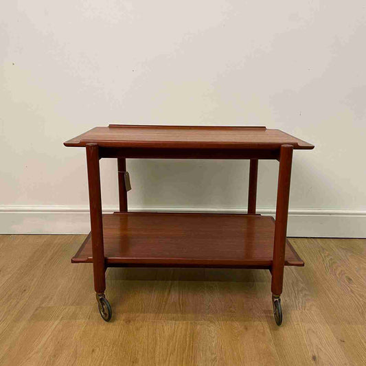 1960s Danish serving trolley by Poul Hundevad