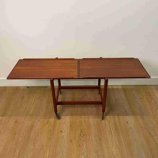 1960s Danish serving trolley by Poul Hundevad