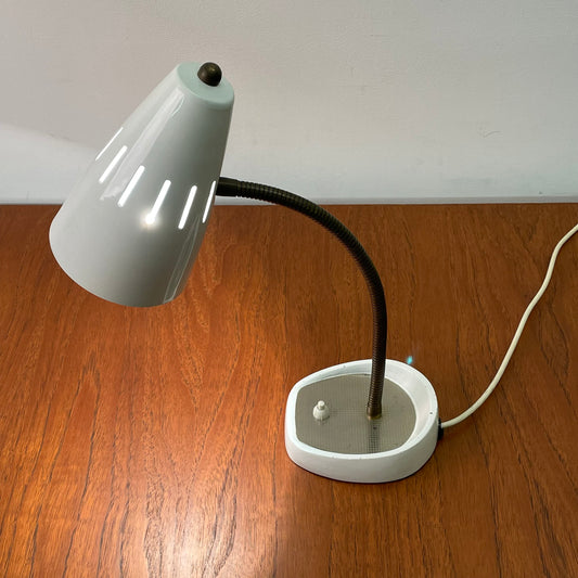 1960s adjustable gooseneck desk lamp by Pifco