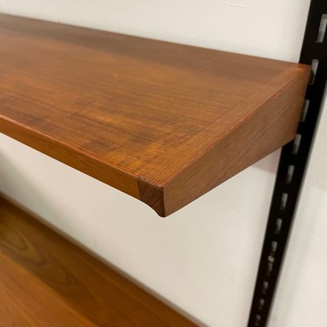 1960s Danish teak wall unit/desk by Kai Kristiansen