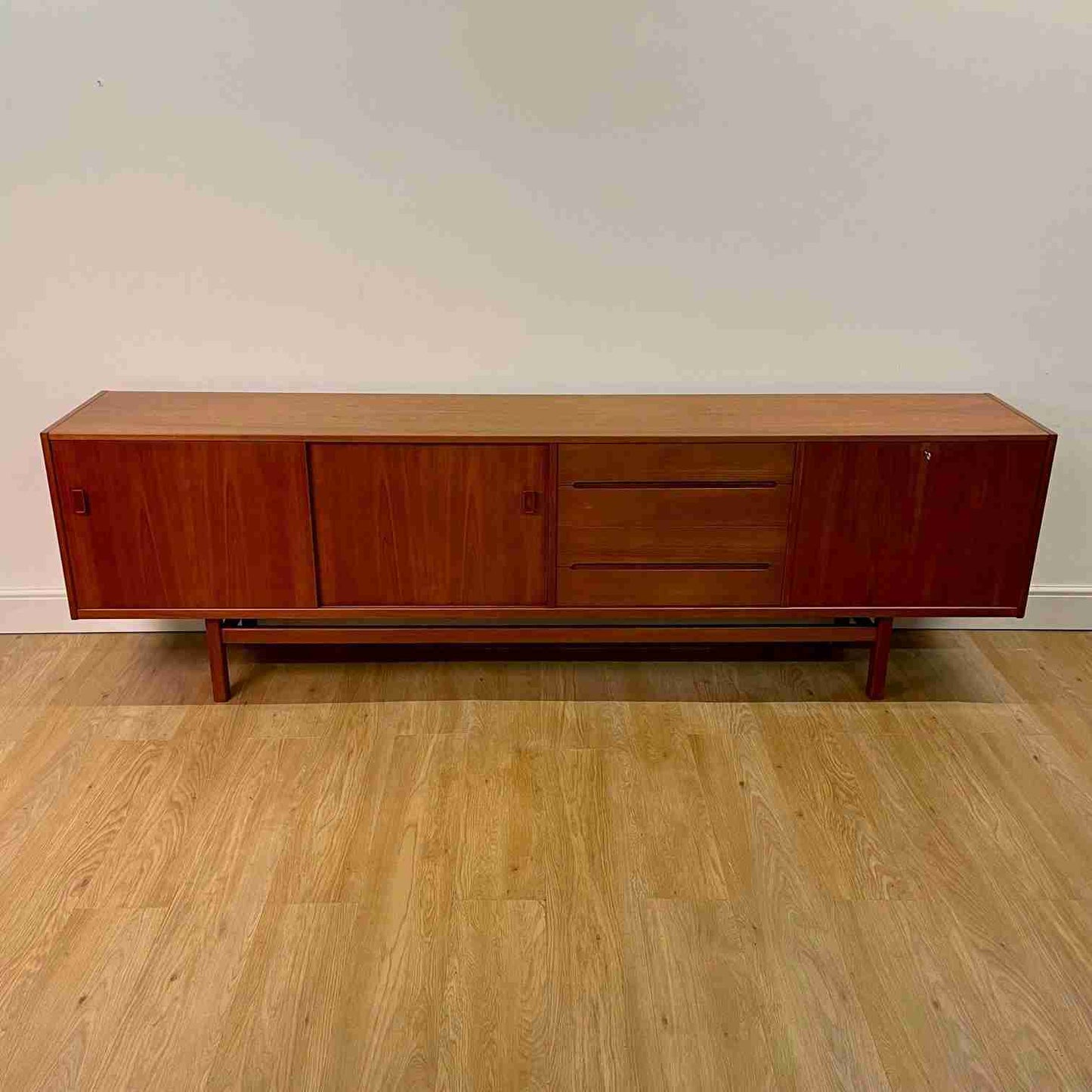 1960s long teak sideboard by Nils Jonsson Sweden