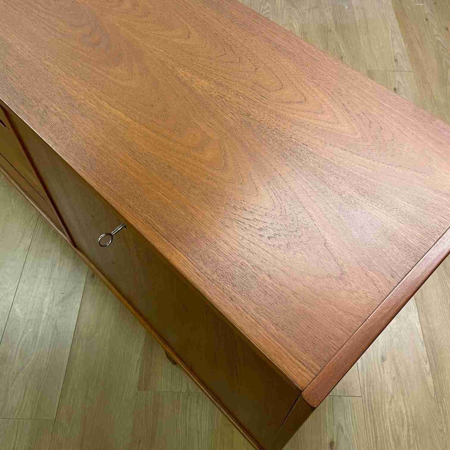 1960s long teak sideboard by Nils Jonsson Sweden