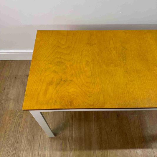 1970s plywood desk by Christien Sell