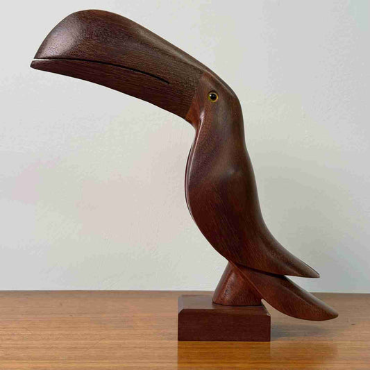 1970s Mahogany Toucan from Brazil