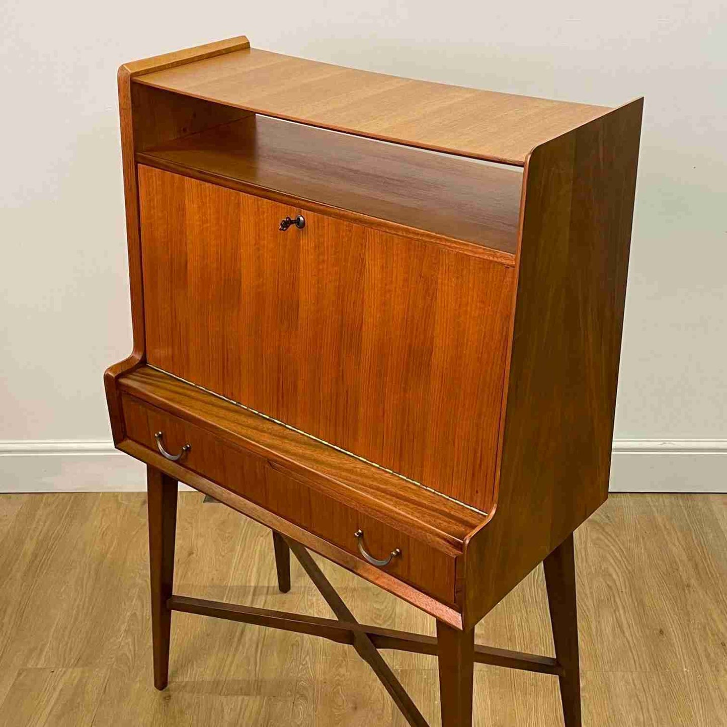 1960s teak bureau/desk by Wrighton