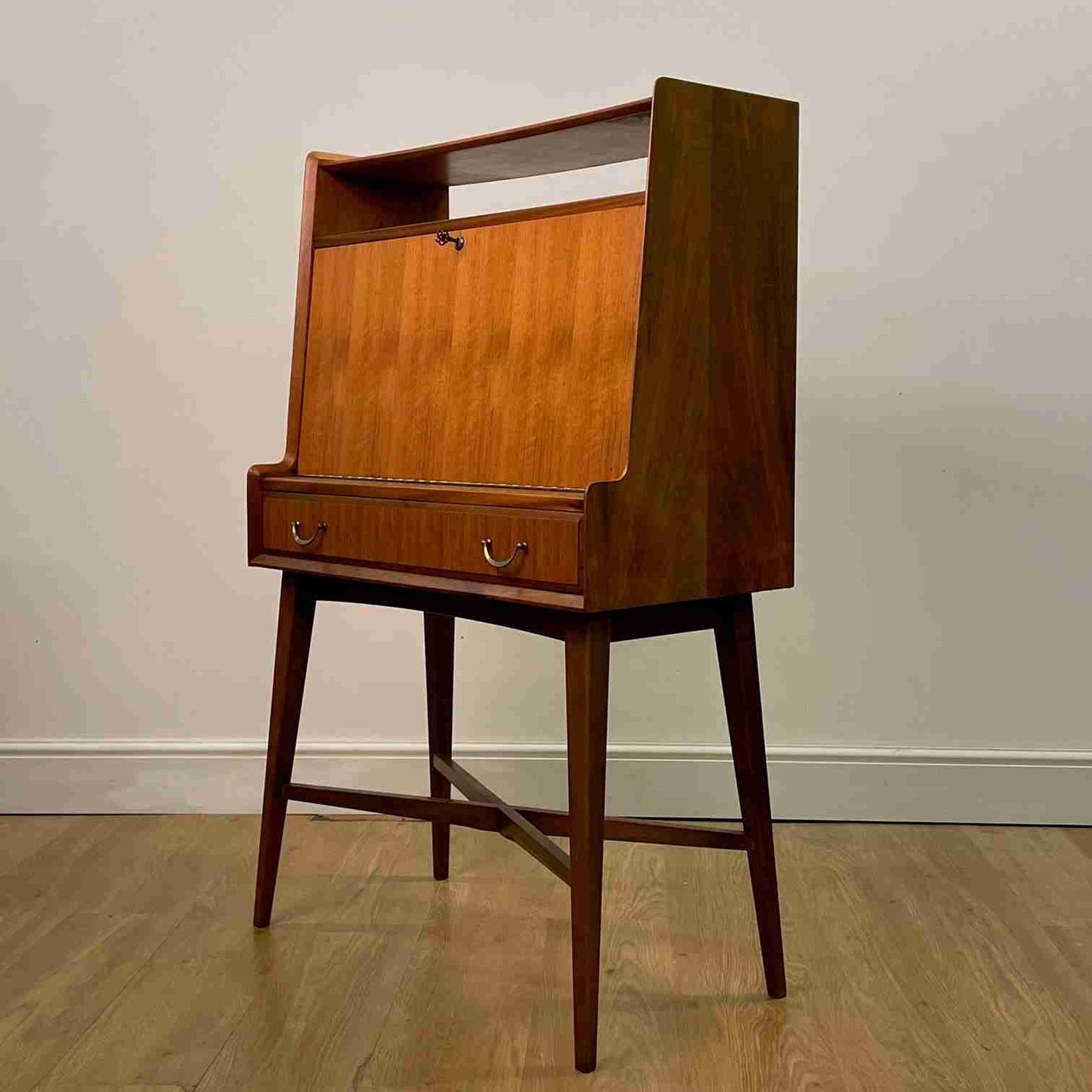 1960s teak bureau/desk by Wrighton