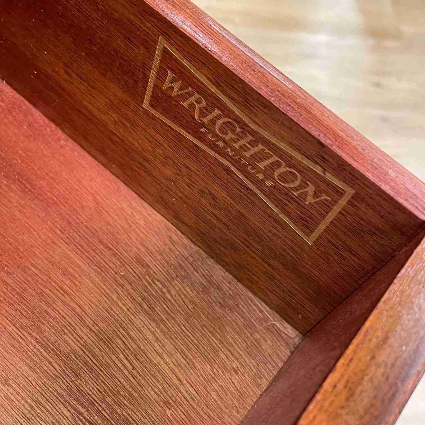 1960s teak bureau/desk by Wrighton